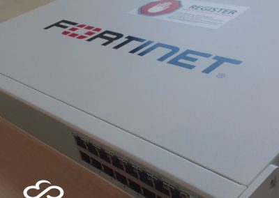 Our network is secured by Fortinet